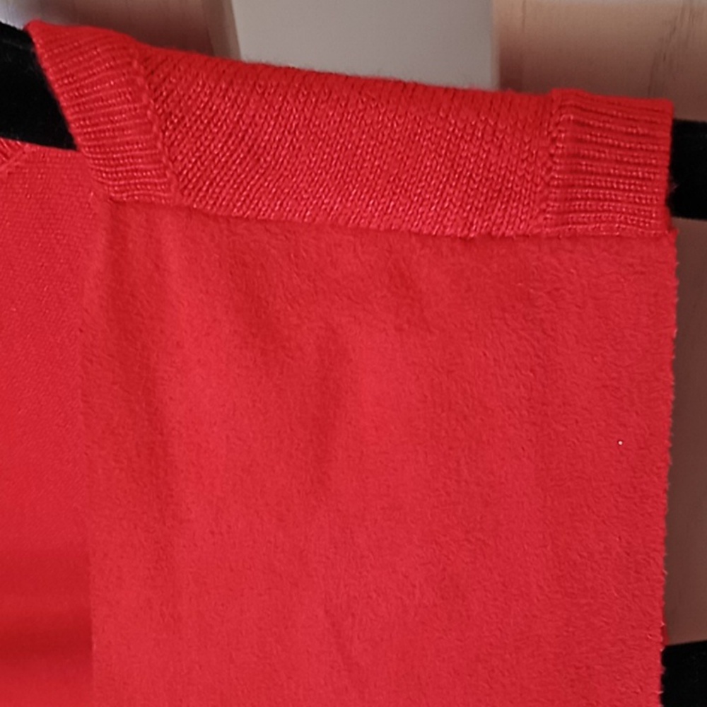 I.N.C Red Sleeveless Dress with Lace-Up Detail And Front Zipper Pockets. NWT. - Picture 11 of 13